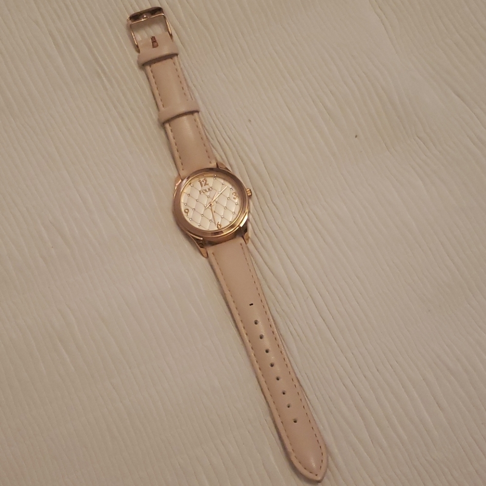 Folio rose gold watch pretty ladies